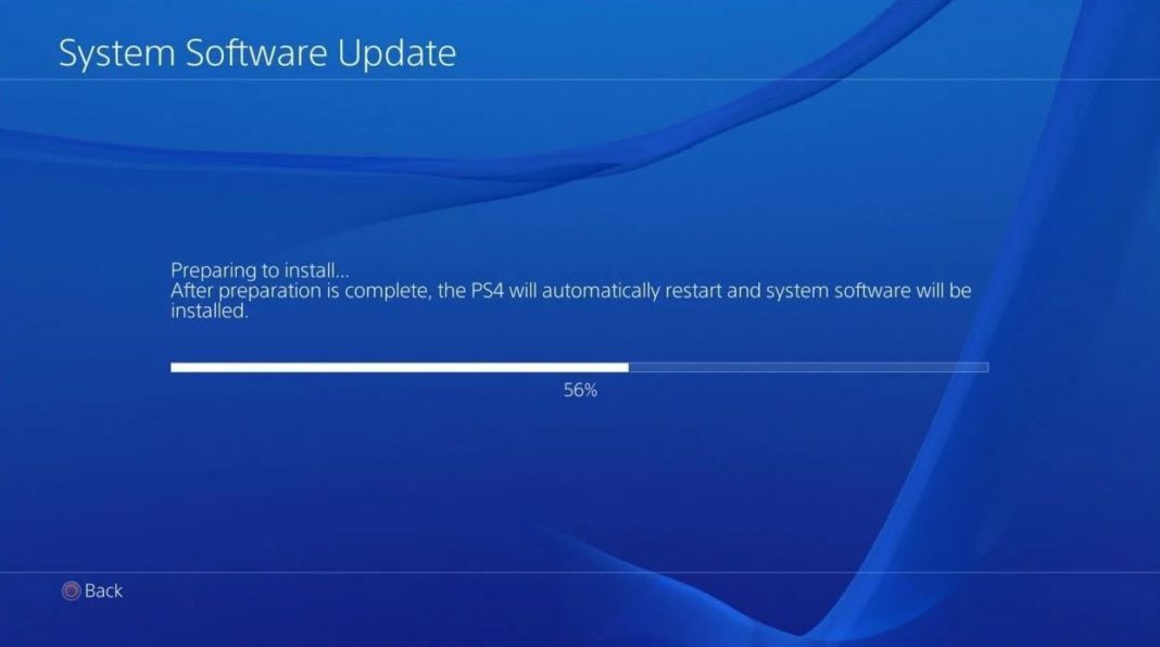 PlayStation 4 update 5.53