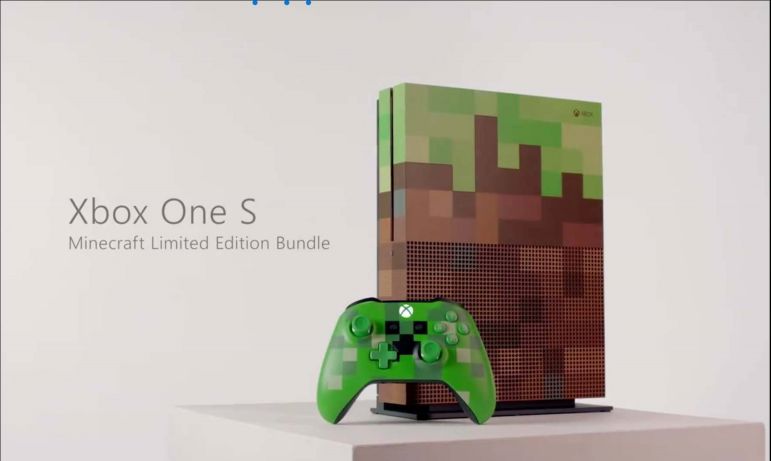 Xbox One S Minecraft Limited Edition Bundle Image Sihmar