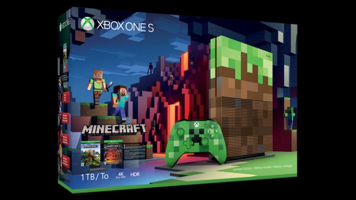 Xbox One S Minecraft Limited Edition Bundle Preorder Sihmar (2)