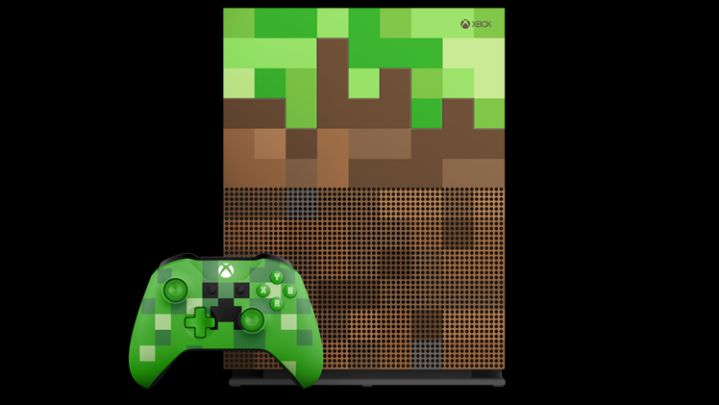 Xbox One S Minecraft Limited Edition Bundle Preorder Sihmar (2)