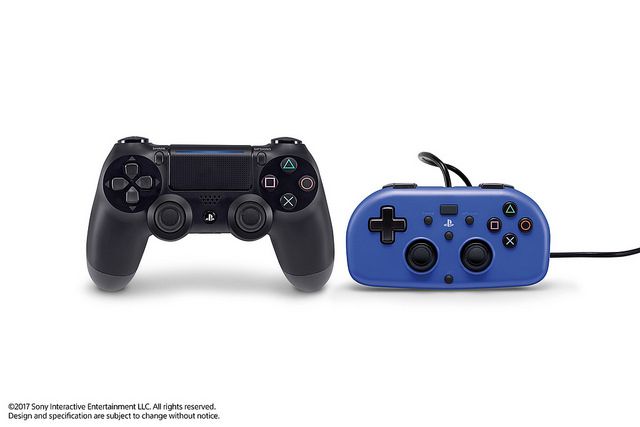 Mini Wired Gamepad for PlayStation 4 Introduced by Hori