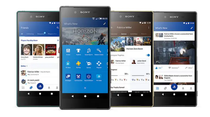 playstation app for android and iOS