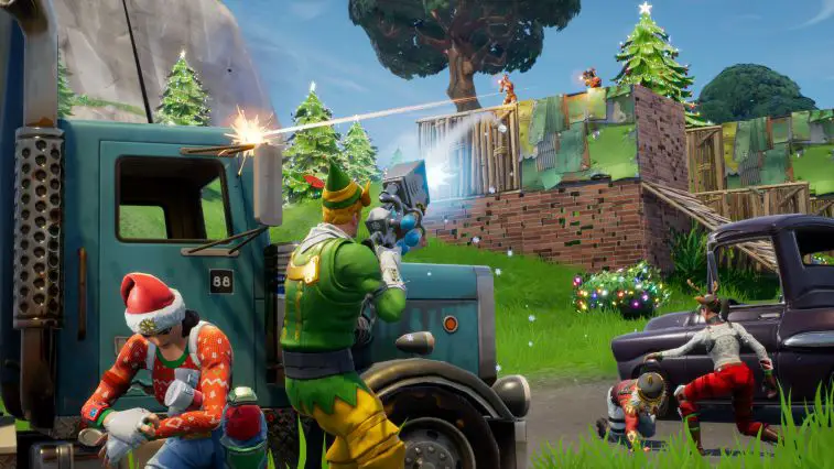 FORTNITE UPDATE 1.33 adds New Holiday Heroes, Weapons & more