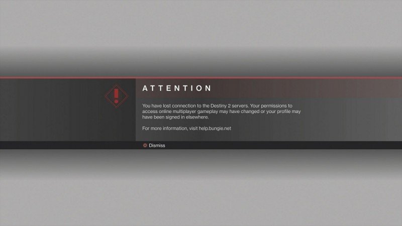 “Permissions to access online multiplayer may have changed” issue with Destiny 2