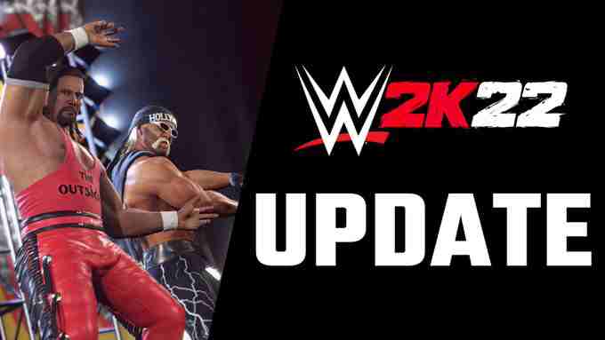 WWE 2k22 update 1.09 for PS4, PS5, PC and Xbox