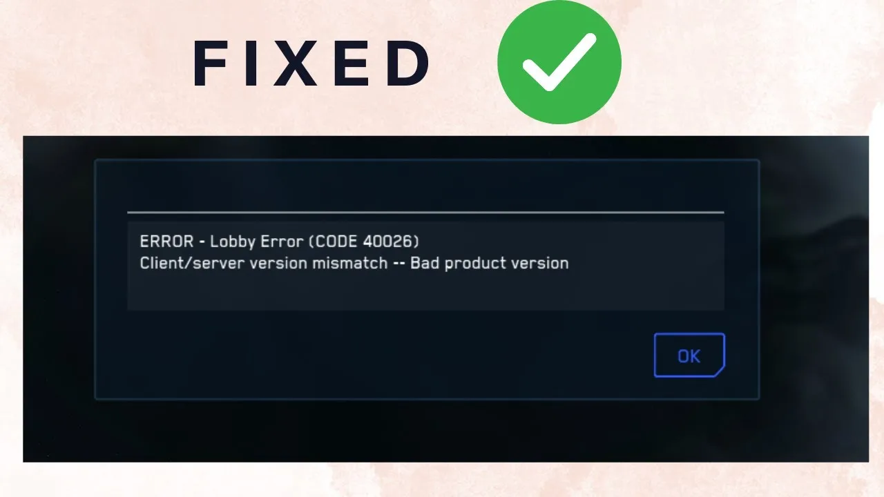 What Is and How to Fix error code 40026 in Star Citizen?