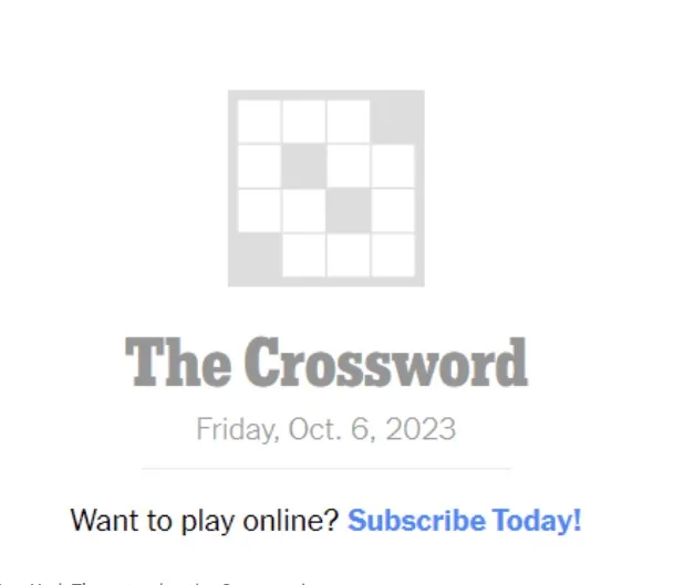 crossword 1