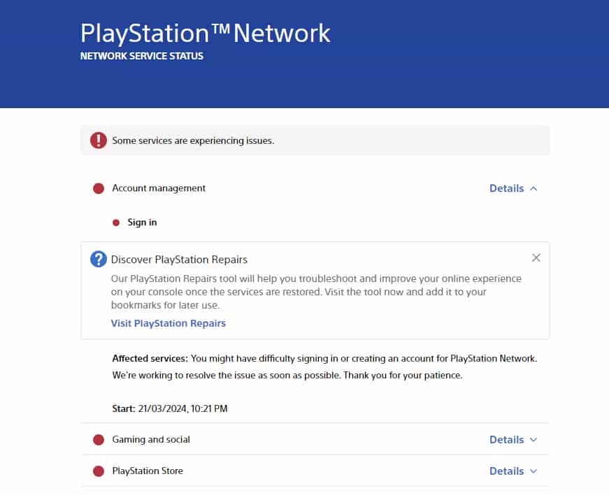 PSN Network Down? Check PSN Server Status Here